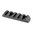 Segment de rail Picatinny 2,5 po avec plaque de renfort en aluminium