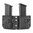 COPIA porte-chargeurs double pour pistolet 9/40 noir court