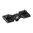 Adaptateur M-LOK pour bipied à attache de sangle, noir