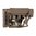 Ensemble de crosse AR-15 réglable longueur carabine FDE