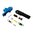 S&W M&P Kit arrêtoir et détente à face plate, réglage avancé - bleu