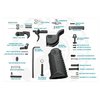 Kit complet amélioré de pièces pour récepteur inférieur AR-15 moulé à la cire perdue
