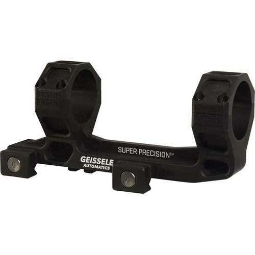 Le montage Geissele SOPMOD-Certifié Vortex 1-6 pour AR-15 offre une surface robuste, une finition anodisée noire et des hauteurs de 1.54" et 1.93".
