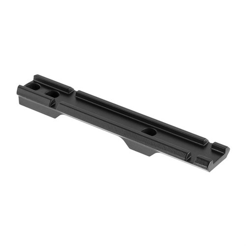 Le BIG BOY GEN 2 WEAVER STYLE SCOPE BASE est déjà percé et taraudé pour un montage facile, avec un rail Weaver et 2 fentes croisées pour des anneaux.