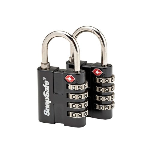 Protège tes affaires avec ce cadenas TSA en métal, à combinaison 4 chiffres, plus sûr et inspectable sans dommage par la sécurité. Sécurise tout en voyage!
