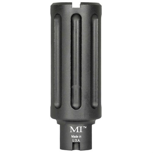 Le compensateur AK-47 Blast Can dirige les gaz de tir vers l'avant, réduisant le souffle près de ta main, tout en étant léger et en aluminium anodisé noir.
