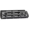 Garde-main drop-in aluminium 6,25" noir