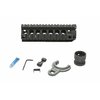 Le handguard BCM QRF offre une fixation sécurisée sans pression sur le canon, avec 4 rails Picatinny et un système de verrouillage pour une précision optimale.