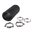 Housses de silencieux 5,5 pouces noires