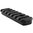 Section de rail Picatinny pour KeyMod 3, aluminium noir