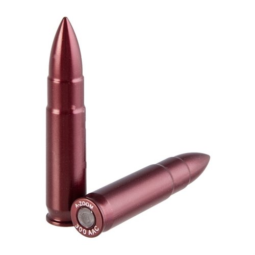 Les AMMO SNAP CAP DUMMY ROUNDS de A-ZOOM te permettent de pratiquer le chargement, le déchargement et le tir à sec avec des douilles en aluminium résistantes.