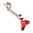 Détente drop-in pour GLOCK® 9/40, rouge