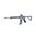 Poignée pistolet AR-15 en fibre de carbone noire