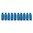 9MM LUGER pack de 10 cartouches factices bleues