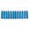 357 MAG cartouches factices bleues - lot de 12