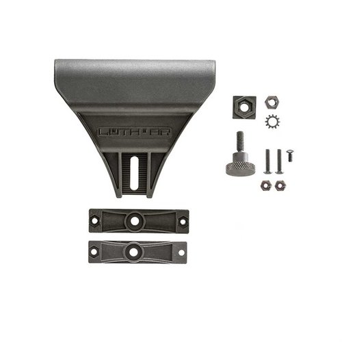 Le Luth-AR Cheek Plate Assembly te permet d'ajouter de la hauteur à tes crosse MBA-2 ou MBA-4, avec tout le nécessaire pour une installation facile.