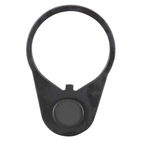 La plaque de verrouillage Luth-AR pour MBA-3 et MBA-4 offre robustesse et fiabilité pour tes kits de buffer Carbine, en acier noir de qualité.