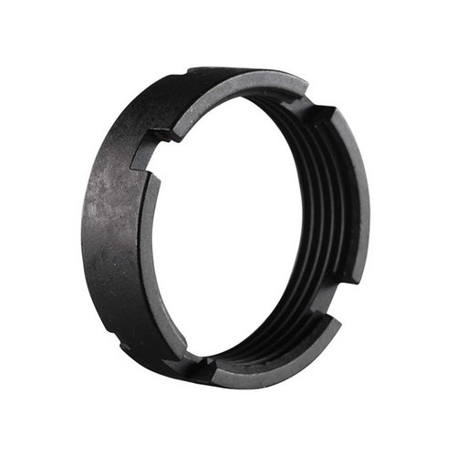 Le castle nut Luth-AR MBA-3/MBA-4 en acier noir s'adapte parfaitement aux kits de buffer Carbine et aux extensions de récepteurs Mil-Spec ou Commercial.