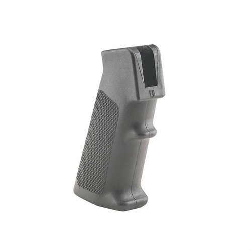 Le Luth-AR A2 Pistol Grip est un remplacement d'origine qui s'adapte parfaitement aux fusils AR-15, offrant confort et contrôle optimal lors du tir.