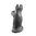 Poignée pistolet AR-15 CHUBBY noire