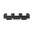 KEYMOD profil bas 3 fentes 1.37 noir