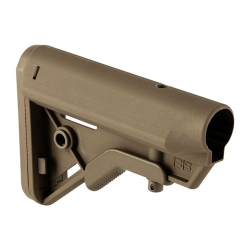 Le BRAVO COLLAPSIBLE MIL-SPEC STOCK est léger, ergonomique et offre un maintien sûr avec un coussin anti-dérapant, parfait pour une utilisation rapide et confortable.