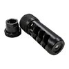 Le Sidewinder Magnum Muzzle Brake d'Area 419 réduit le recul, s'installe facilement sans shims et est fabriqué en acier inoxydable 17-4PH pour une durabilité optimale.