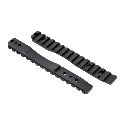 Le rail de lunette Area 419 pour Remington 700 offre des bords arrondis, des lugs de recul usinés et s'adapte parfaitement aux montages Picatinny.