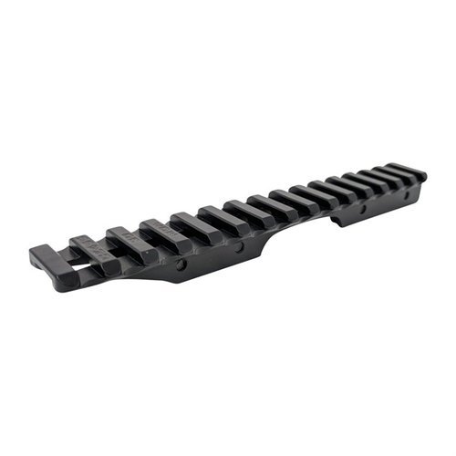 La rail Picatinny Area 419 pour CZ 455 élimine le déplacement des lunettes, est en aluminium 7075, avec niveau à bulle intégré pour un montage sécurisé.