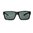 EXPLORER monture noire mate, verres gris/verts