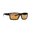 EXPLORER monture noire mate, verres bronze avec miroir doré