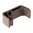 VICKERS TACTICAL poussoir de libération du chargeur rallongé pour GLOCK 43, GLOCK TAN