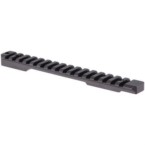 La base Picatinny Talley pour Remington 700, 721, 722, 725, 40X est légère, en aluminium, avec plusieurs slots et disponible en 0 ou 20 MOA.