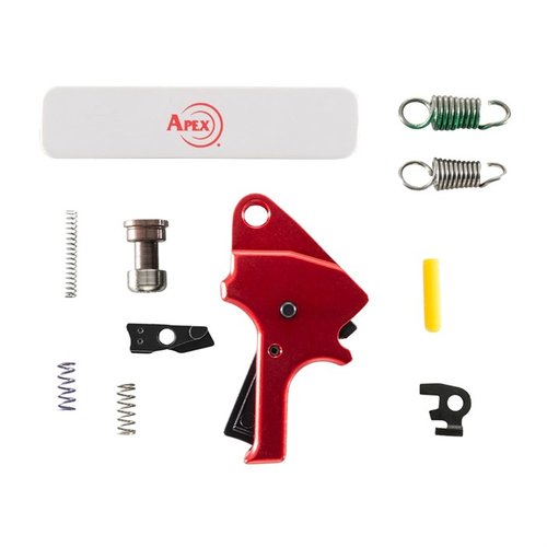 Améliore ton tir avec le kit de gâchette Forward Set Trigger, réduisant le pré-travel et l'over travel, pour un poids de gâchette de 4 à 6 lb.