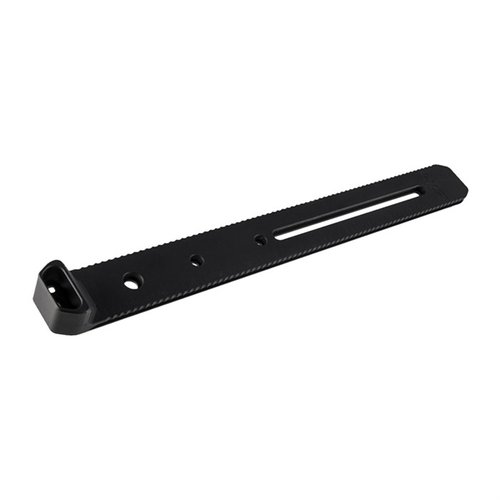 Le rail Arcalock 14" offre 65 positions de verrouillage, une fixation mécanique solide et s'adapte à de nombreuses configurations de fusils pour une stabilité maximale.