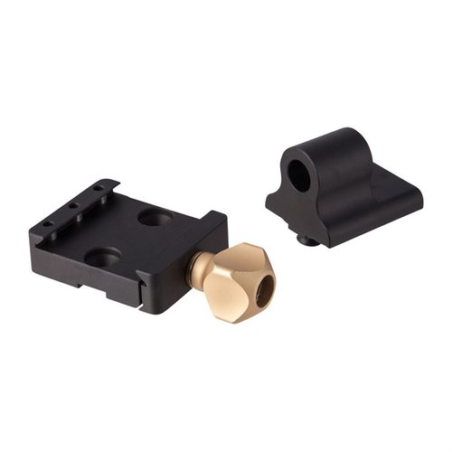 Le kit de clamp Harris Bipod ARCA d'AREA 419 remplace la plateforme de montage à œillet, offrant une fixation solide et compatible avec KMW Pod Loc.