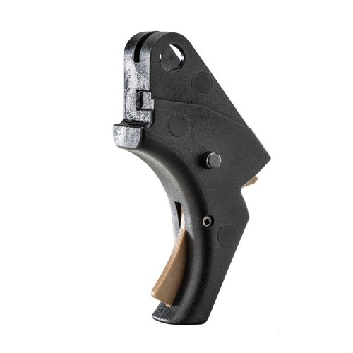 Améliore le ressenti de ton M&P avec le Apex Tactical Polymer Action Enhancement Trigger, réduisant le pré-travel de 20 % et l'over-travel de 10 %.