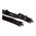 Sangle pour fusil de précision avec anneaux QD, noire