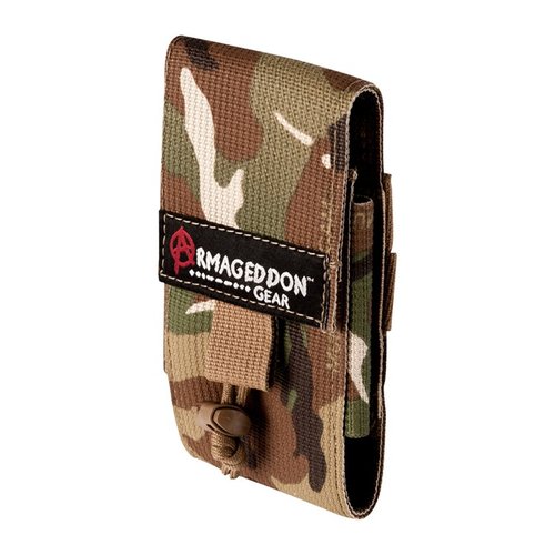 Le pouch ajustable AICS/AW d'Armageddon Gear maintient tes chargeurs en toute sécurité, s'adapte à différentes tailles et se fixe facilement sur le PALS ou une ceinture.