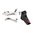 Kit barrette de détente PRO à face plate GLOCK G1-4 noir/rouge