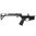 Crosse de carabine de combat AR-15 noire