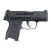 Les TALON Grips pour Sig Sauer P365 offrent une couverture complète des panneaux latéraux, de la zone de repos du pouce, sous la gâchette et sur le dos.