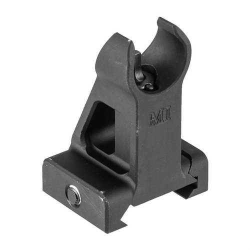 Le AR-15 Combat Fixed Front Sight, HK Style, est léger (1.1oz), en aluminium T6 6061, avec un ajustement de 1.5 MOA et une image de visée type HK.