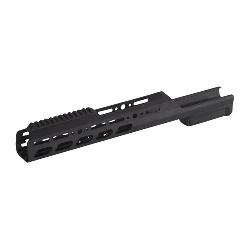 Le forend Enclosed de KRG est léger, confortable et multifonctionnel, offrant des points d'attache variés pour optimiser ton expérience de tir.