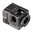 QUBE COMPENSATEUR 9MM, 1/2X28, BLK/BLK