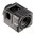 QUBE COMPENSATEUR 9MM, 1/2X28, BLK/BLK