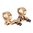 Monture modulaire 30 mm 1,93" 0 MOA, tan