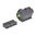 Monture microviseur pour Aimpoint T-1/T-2, noire