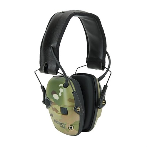 Les IMPACT SPORT ELECTRONIC EARMUFFS protègent ton audition tout en amplifiant les conversations et les ordres, tout en bloquant les bruits dangereux comme les tirs.
