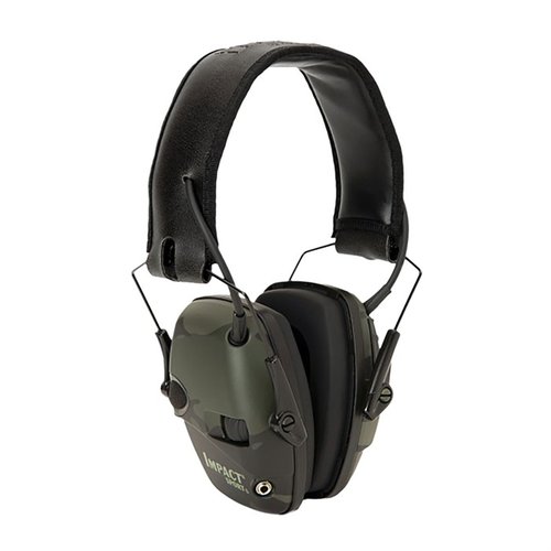 Les IMPACT SPORT ELECTRONIC EARMUFFS protègent ton audition tout en amplifiant les conversations et les commandes, tout en bloquant les bruits dangereux.